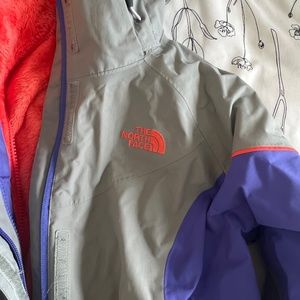 North Face Jacket with fleece insert